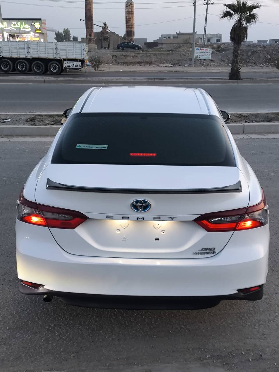 كامري تكسي دبي هايبرد خليجي موديل اصل 2023 (اصل ) 
صبغ عام تغير لون  السياره بيها طخه من كدام خفيف سياره جاهزه العنوان صلاح الدين تكريت السعر 147$  وبيها مجال بيع فقط بدون مراوس او وعده اعتذر الاستفسار 
*********** / نمير
