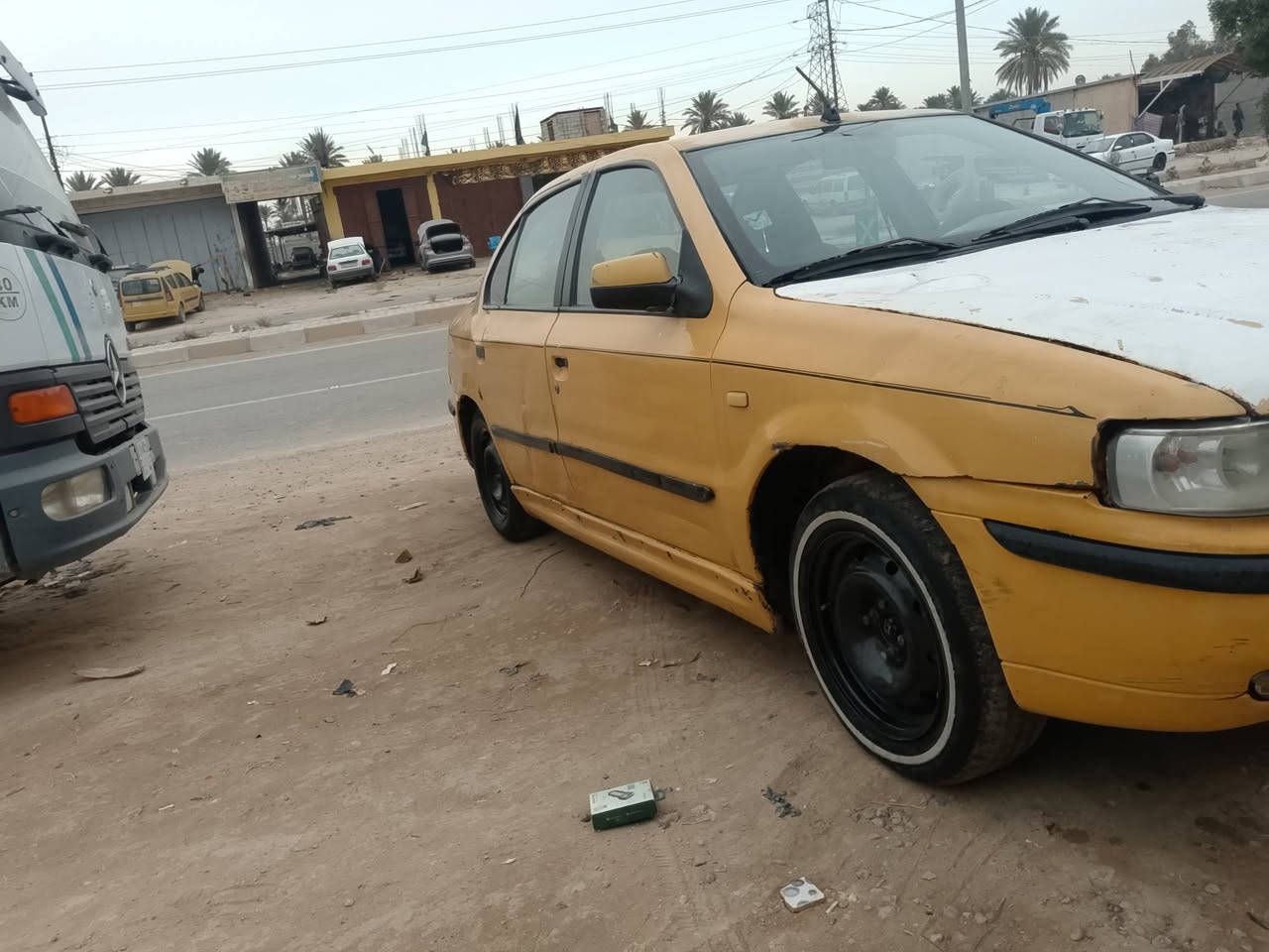 سمند موديل 10 سنويه 22 صاقطه رقم الماني سنويه عضم مالكها بل سماوه راح رقمه مني عدي مستمسكلته  مكينه العنوان غماس ديوانيه وكير وحداديه جدد  السعر 13   ***********
