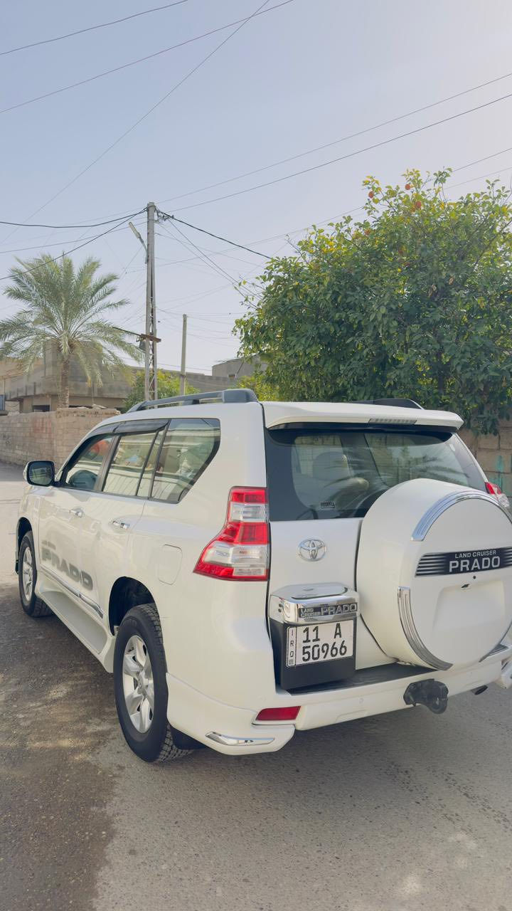 السلام عليكم
برادو للبيع او مراوس 
2011 
خليجي كويتي
6سلندر 
فول مواصفات
بصمة 
فتحة 
معروفة مواصفاتها
سيارة جاهزة مابيها كل نقص
بيها قطعتين تبديل باب وبنيد 
بدون دواخل كفالة
مكانها الانبار الخالدية
للاستفسار اتصال
***********
السعر 250 وبيها مجال واذا مراوس هم يرهم
