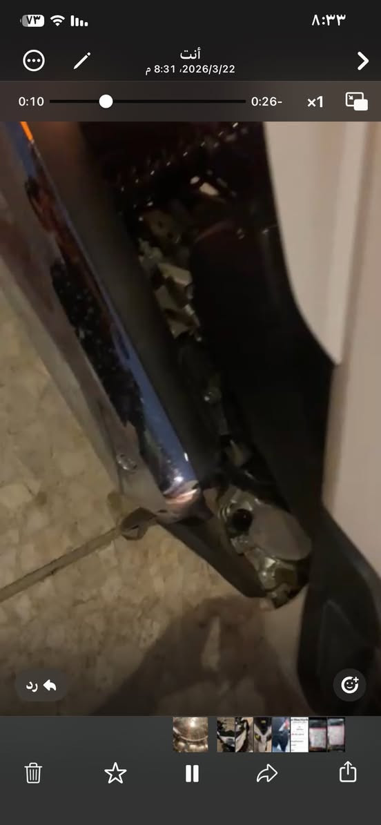 فورزه صفر عشره مكفوله كفاله عامه ماشيه ١١ الف رمبه ابيض صدفي 
المكان المنصور الداوودي شارع التانكي قرب اسواق جواهر 
السعر عل خاص 
الرقم***********
