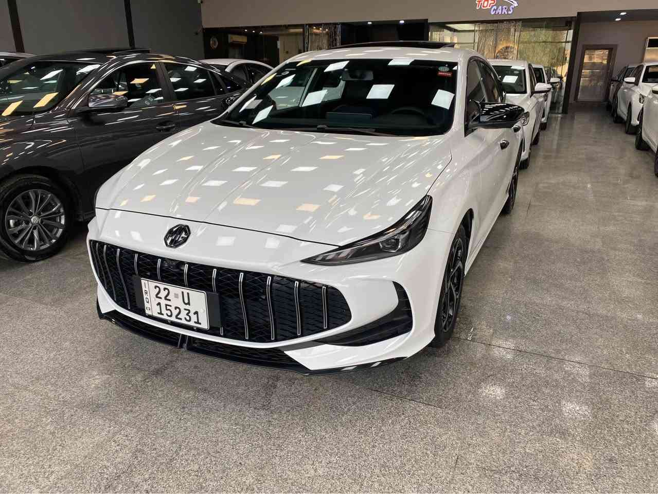 ئێم جی  MG GT 2025 Sport تۆڕبۆ
تەنیا ٨ هەزار ڕۆیشتووە.هیچی نی یە.
فول مواصفات.مەکینە 1.5 تۆڕبۆ بەصمة. 
سلاید.برێك.کارەبایی.پێنج كامیرا. حساس
ئاوێنەشەفت.کوشین جلدو کارەبایی.گێڕماوس. 
مكان : أربيل.   ١٠٠ متری معرض تۆپ کارس.
سعر  139ورقە.   موبایل   *********** أربيل, العراق
