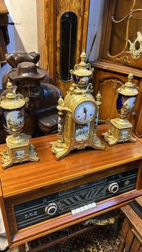 شمعدان انتيك • فرنسي قديم • توصيل بغداد