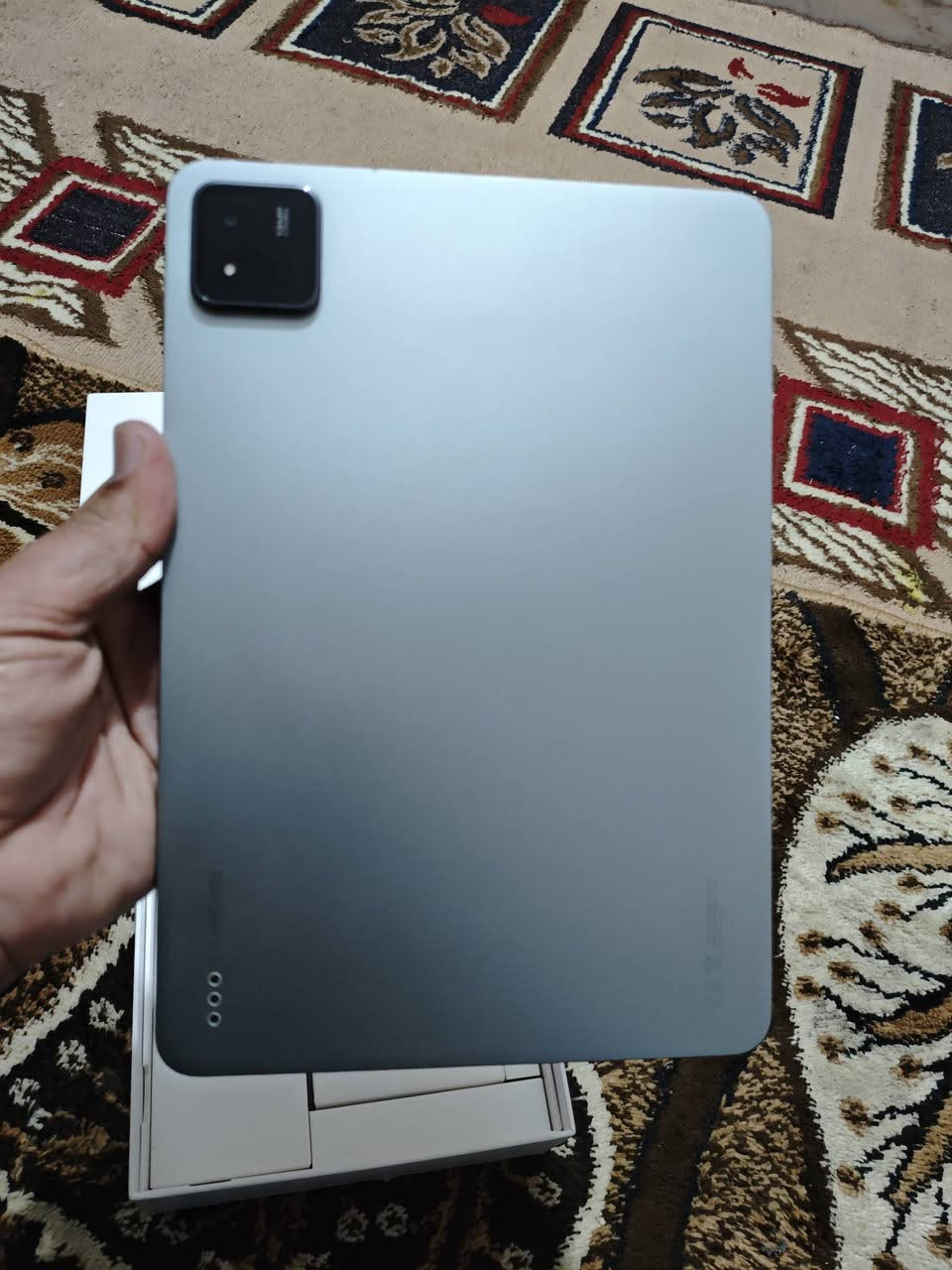 مي پاد 7 أخو الجديد
كامل الملحقات مع حافظة
الذاكرة 256
الرام 8
صحة البطارية 100
يدعم الشحن السريع بقوة 45 واط
للبيع بـ 400
أو للمراوس
مكاني بغداد
رقم الهاتف
***********
