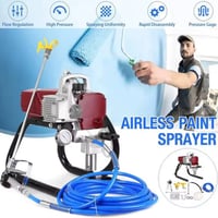 بخاخ طلاء كهربائي • بدون هواء • جديد كامل الملحقات