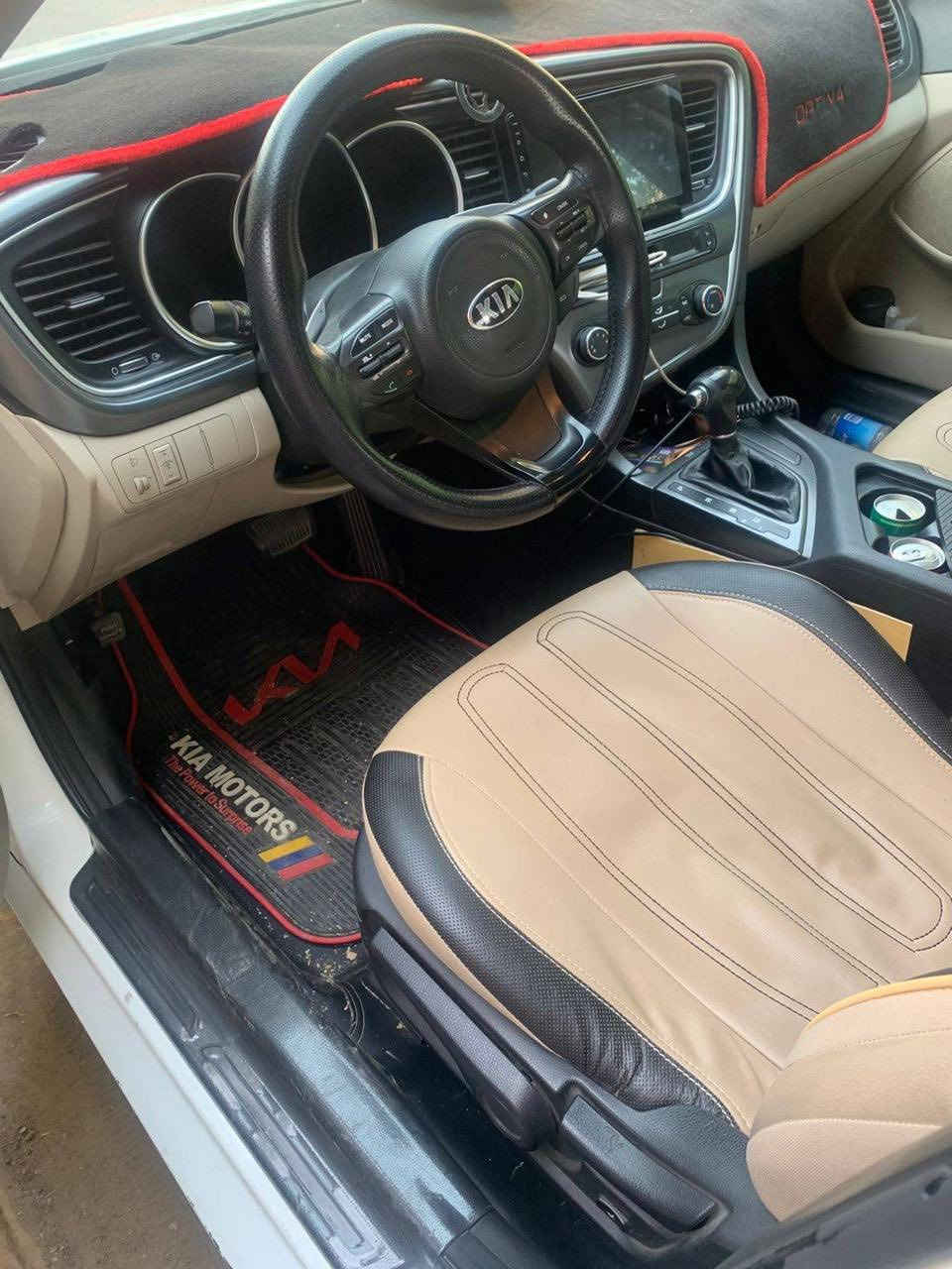 السلام عليكم اوبتيما للبيع مديل 2016 خليجيه محرك 2000 دوش تبريدثلج قطعتين رقم بغداد انگليزي بسمي مكان السياره بغداد الرصافه حي اور السعر 143رقم الموبايل ***********) 
ماشيه 128 الف
