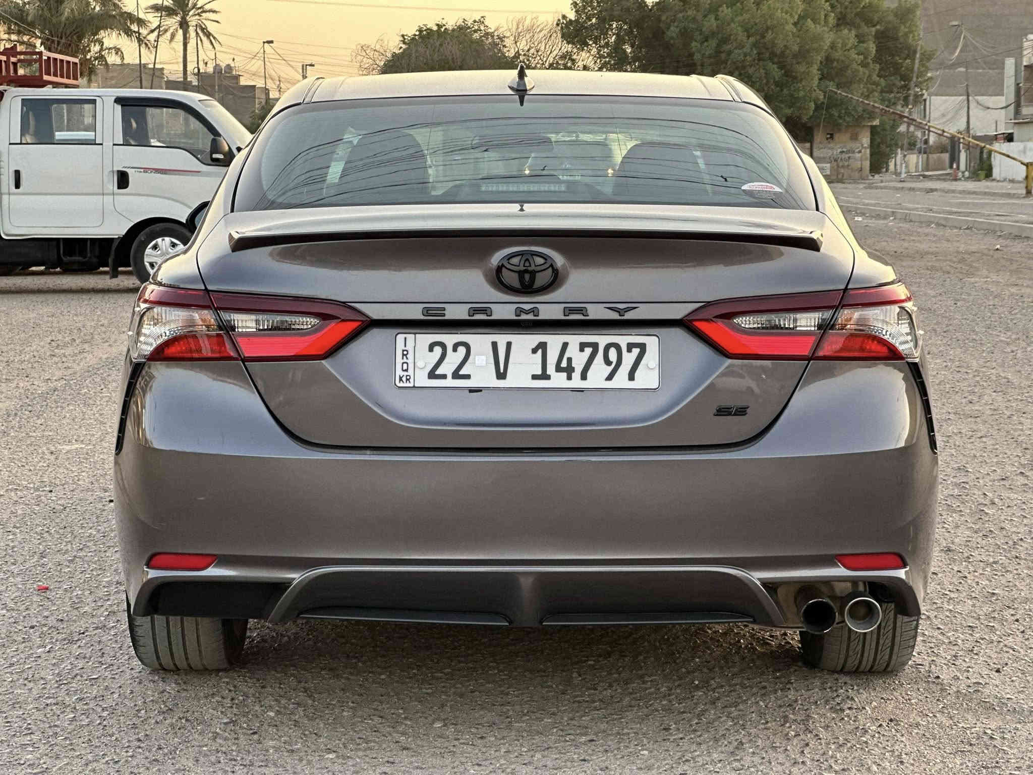 السلام عليكم ( للبيع فقط بدون مراوس )
للاستفسار 077131293 تيوتا كامري موديل (2023)SE السياره جديده دخول  وترقيم جديد رقم اربيل تحويل  ثاني يوم تحويل لون شمباني  لامع ميتاليك
ضرر السياره باب خلفي وربع الباب الامامي ونزال الجاملغ وصور الحدث بالمنشور. قطعه كلير امريكه. 
( السيارة جديده واحلى من الصور )
السيارة جديده جدا 
ملاحضة ✅✅ السيارة بدوووون ايرررررباك 
((حجر البيئة مكفول وبشرط عل فحص))
( المواصفات  )
شاشة جبيرة. 
نضام car play + AUTO ANDROIOD
نضام خرائط وانترنيت 
نضام ABS
كاميرا دوارة
سبايدر خلفي 
اوتو هولد 
كشن كهرباء 
منافذ شحن 
شفتات استيرن 
اشاير بالمري الجانبيه 
كشنات جلد اسود 
دركه جلد اخياط 
تحديد مسار
نضام مانع تصادم 
تبريد شاشه بيانو 
سياقة الكترونية
رادار امامي 
لايتات زنون عدسات عالي وناصي 
جي بي اس 
نضام نورمان ايكو وسبورت 
نضام مانع انزلاق 
لايتات عالي اوتو يشتغل عند الضلام  
محرك 2500 المرغوب
السيارة كلش جديدة زيرو ومكفولة من اي عطل
بعدها بلزكات الشركة وجياسة الشركة ✅✔️
السيارة جديدة جدا واحلى من الصور واي نقص مابيها من كل النواحي 
ارضيات الشركة ربل + الصندوك + كتلوكات الشركة + فلينة وغراض الشركة كلهن موجودات 
مكاني بغداد شارع فلسطين واتساب ***********
