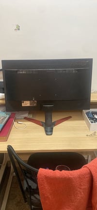 Monitor Acer KG241Q 24 inj 165hz 0.5 Ms FHD 100$ قفل مستعمل نظيف بس ال...