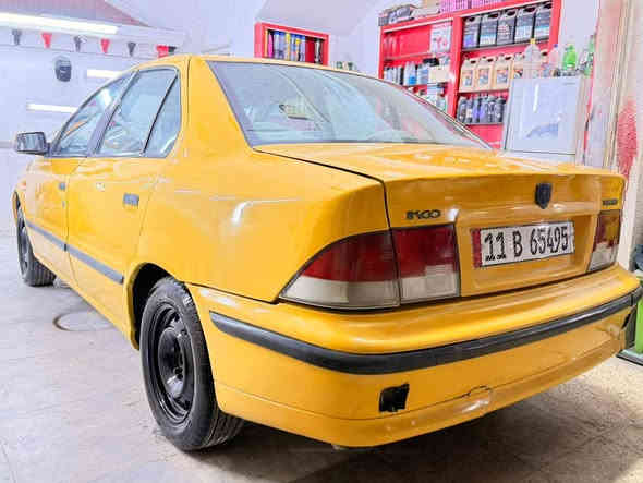 سلام عليكم شباب للبيع او مراوس حسب القناعه سمند ناطقه موديل 12مصفره هيئه وغرامات كير مكينه مكفولات صدر امامي خلفي جديد تخم تاير جديد كهربائيات كلهه شغاله تخم درام شفتات وبوربرين جديد غرفته حلوه دوشمه جديده معمره دوسات وهلالات وباقي كفاله ع وضع الشركه #السعر35 العنوان بغداد البياع تقاطع درويش الشراي يخابر ويدلل *********** بي واتساب
