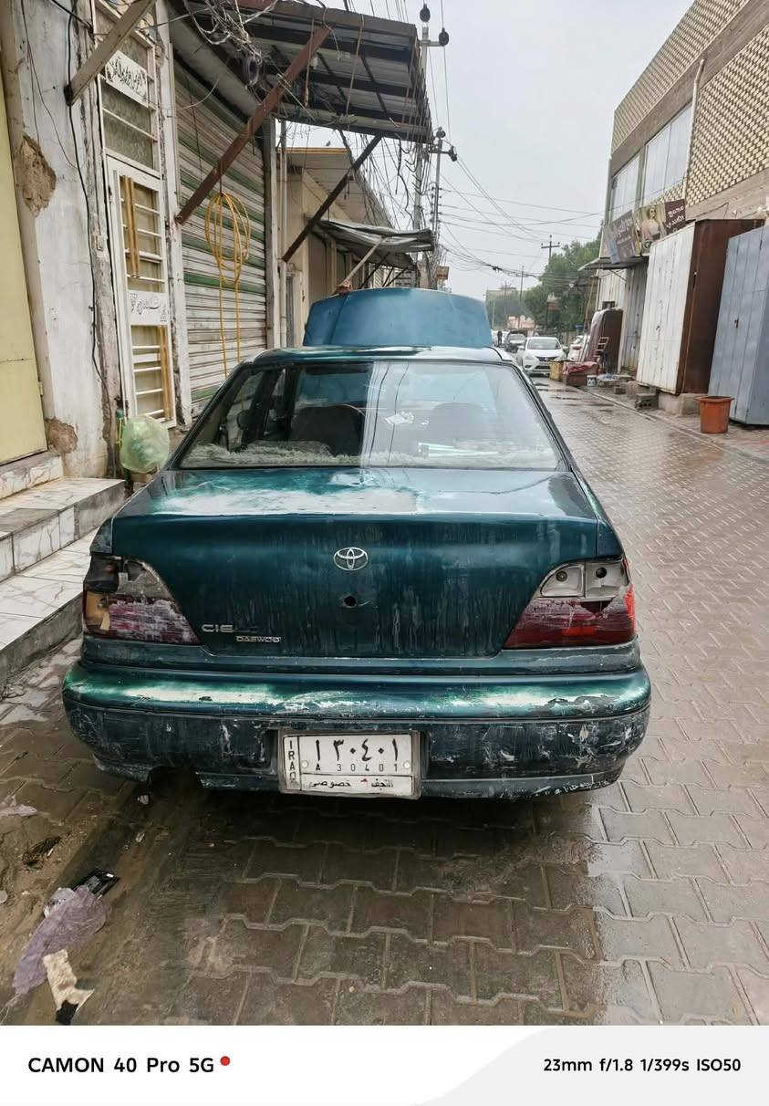 دايو لاستي للبيع موديل 98 سياره بيها خيط بخار جير شغال حداديه 50% بدي شوف العين راعيها جيراني والسعر 18 بيها مجال *********** النجف, العراق
