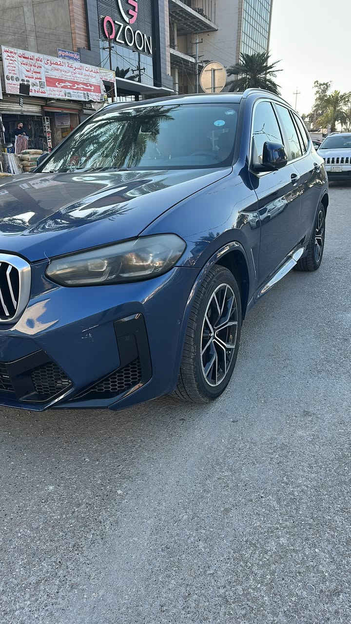 للبيع فقط بي ام X3 موديل 2022 نظيفه جداً
ضرر بنيد فقط بدون ايرباك بدون لا شاصي 
ولا راديتر ونظيفه على ايدي  
ضرر بسيط فقط بنيد رقم اربيل ماشيه 38 ميل
لون جويتي مرغوب داخل مشمشي فول سياره 
ومابيه كل نقص العنوان بغداد المنصور الداودي 
***********
