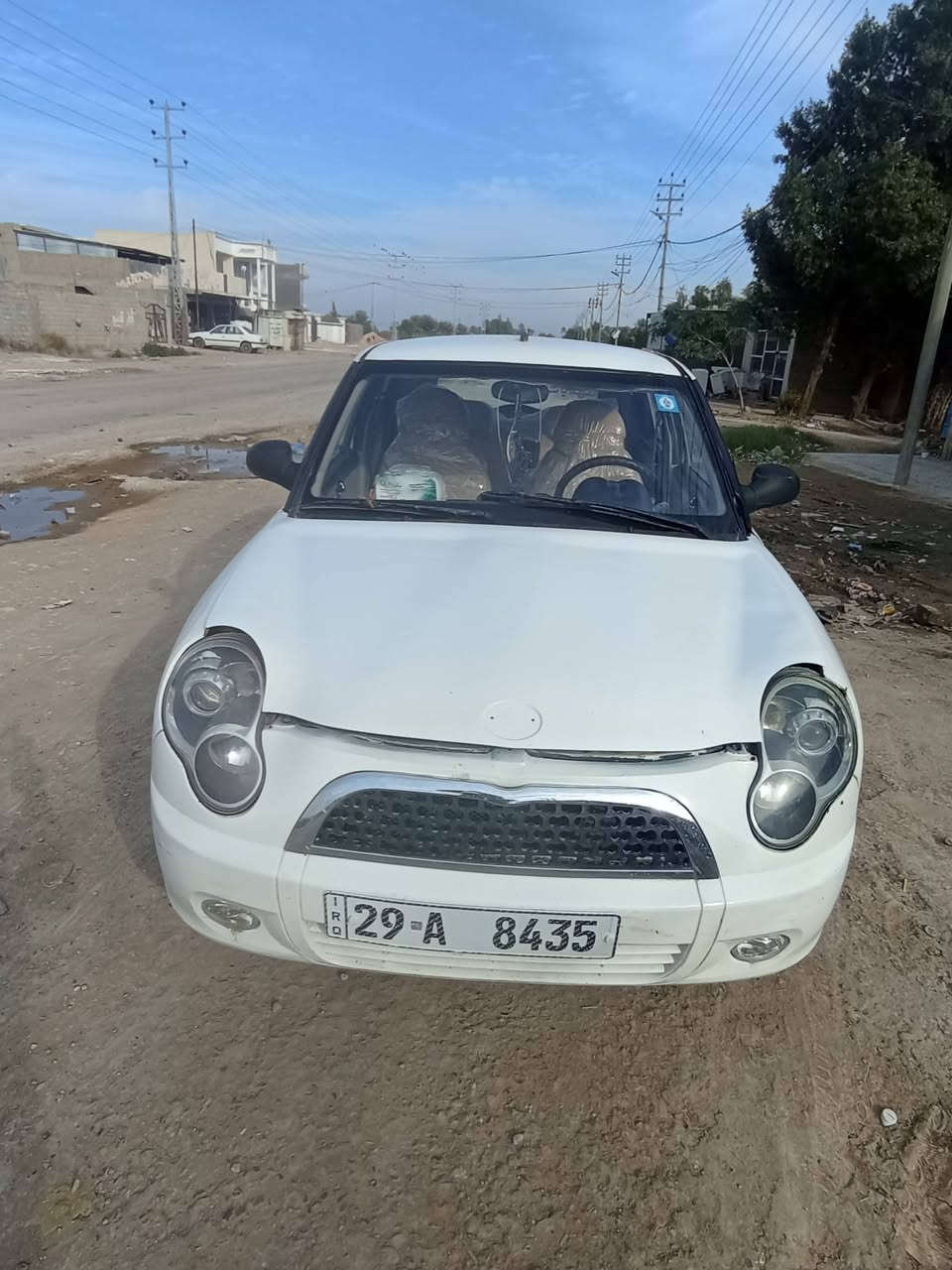 السلام عليكم ورحمه ليفان 320 للبيع موديل 2012رقم واسط انكليزي هزه جديدة والسنويه 2030 مكينه وكير والتبريد مكفولات حداديه 80بالميه ضربه باب السائق اني أبيعك احزام كهربائية كله شغاله وشاشه مكاني الحله المحاويل منطقة الفنديه قرب سيطرة الآثار للاستفسار الاتصال على الرقم ***********
***********السعر 36وبيه مجال
