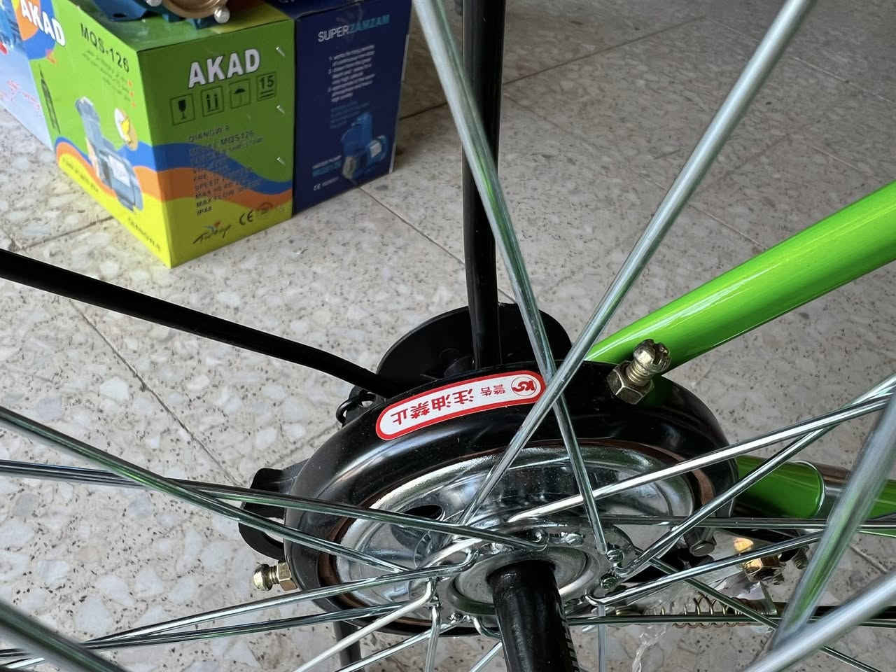 سلام عليكم 
بايسكل 26ياباني شرط
موديل 25 
جديد
