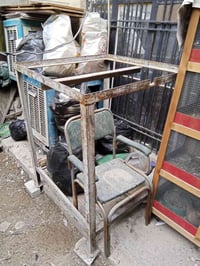 ميز حديد مال مبردة أربع زلم يلا يشيلو بغداد شارع فلسطين رقم 0773253050...