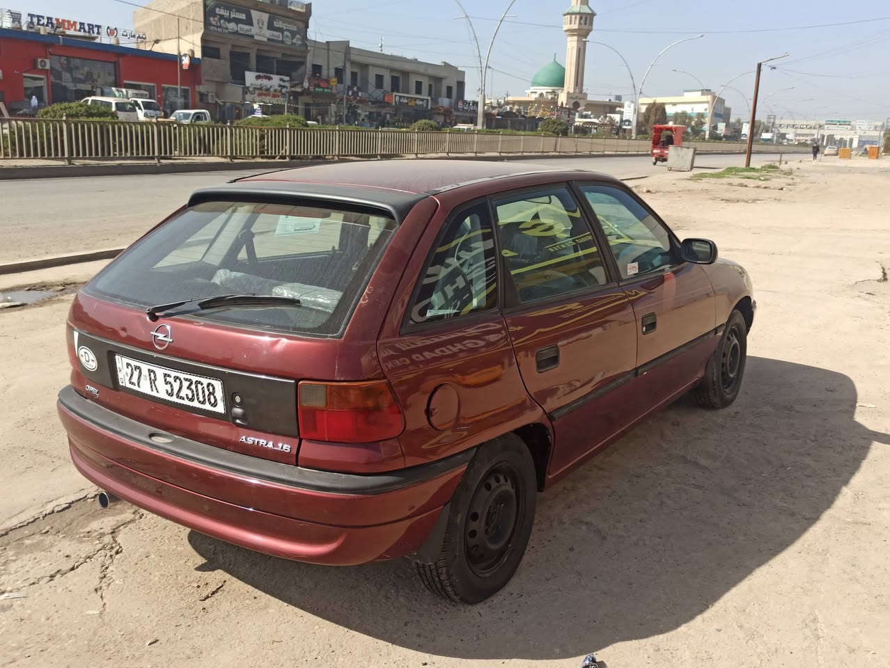 السلام عليكم 
استرا
حجم 18
موديل 1992
رقم ذي قار  الدولي
هزه و سنويه جديده
كير شرط 
محرك نفخ 
سياره بيها جاملغ امامي صبغ فقط بدون دواخل شرط
شرط التحويل 
السعر 42$ وبيها مجال
🛑ملاحظه مهمه
 يرجى الاتصال من  الساعه 9 صباحأ إلى الساعه 9 مساء
#العنوان موصل الجديده شارع بغداد مجاور سنتر بغداد
#مكتب ال رزان للسيارت
***********
***********
