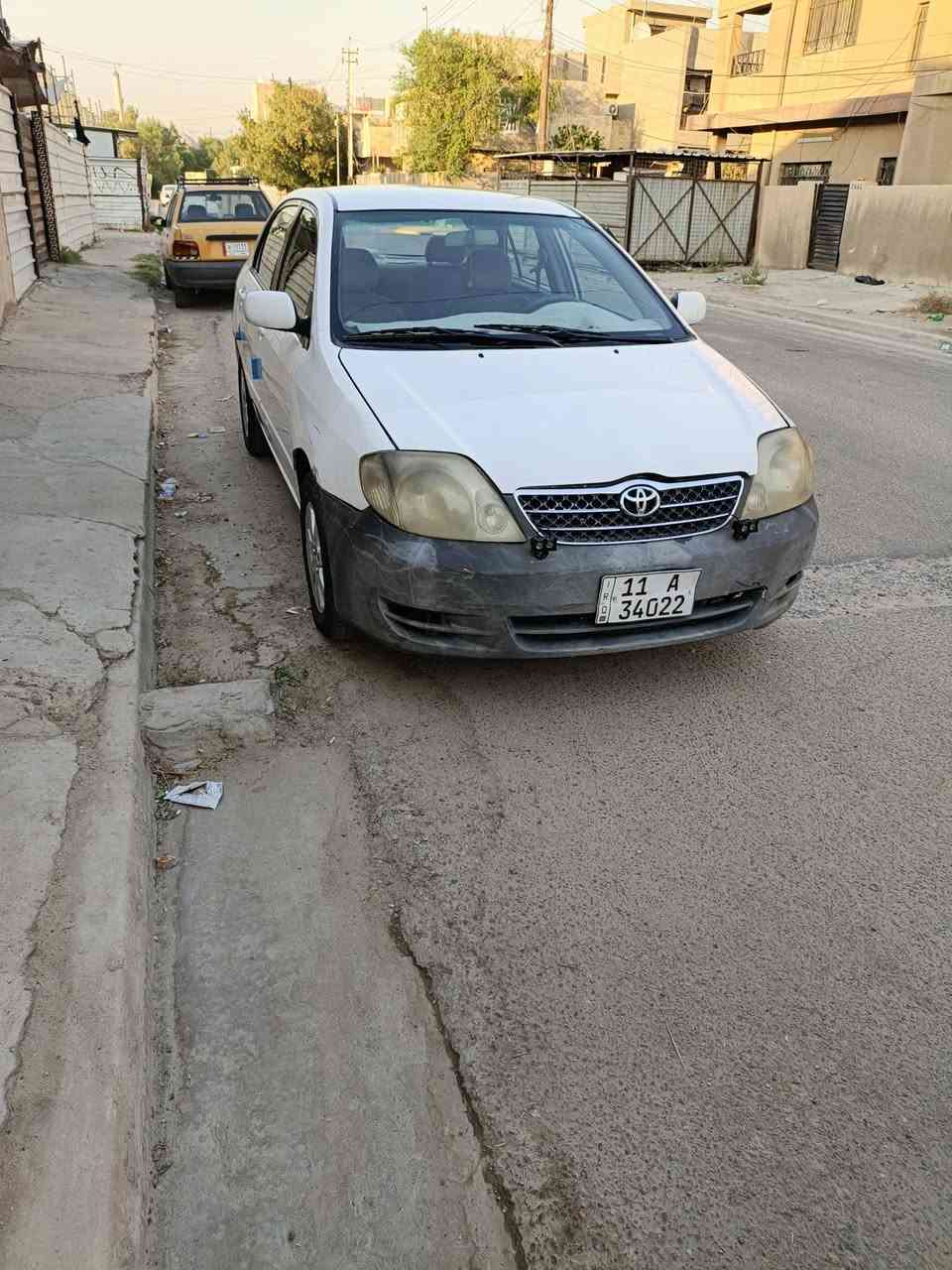 كورلا موديل 2001 مكينه 1800 سياره جاهزه مكينه گير تبريد صدر تخم تاير بسمي هزه جديده رقم بغداد صبغ حزام بدون حادث السعر 63 بيها مجال بسيط *********** بغداد الرسالة الثانيه
