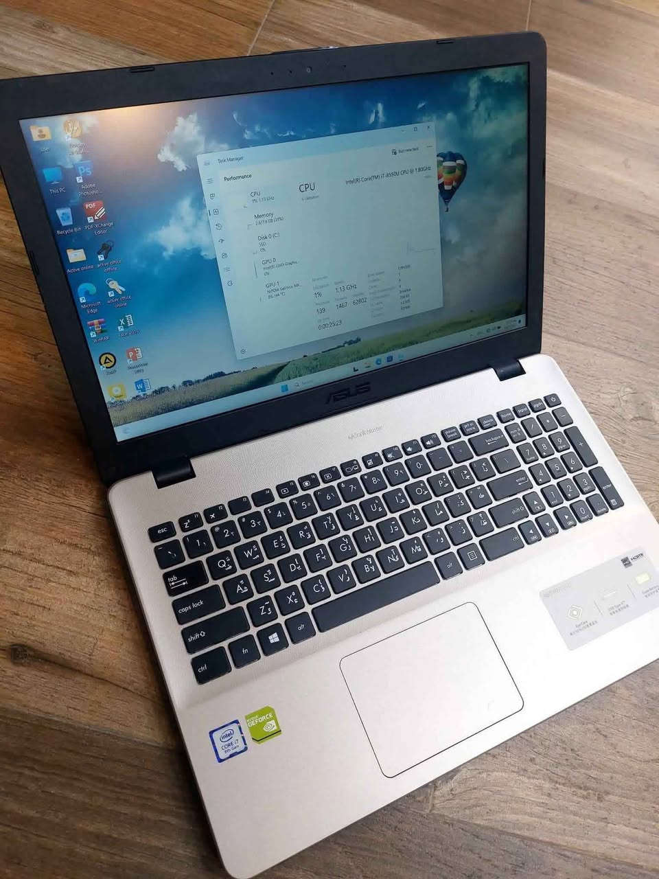 لابتوب مميز جدا كارت شاشة خارجي 4GB 
Asus Vivo Book x542un Ci7
مناسب للبرامج الهندسية والتصاميم والأمن السيبراني والبرامج المكتبية والحسابية  .
. 
السعر 440 الف مع التوصيل المجاني والحقيبة والشاحن الأصلي 
. 
Cpu Ci7-8550U جيل ثامن 
Hard 256GB nvme قابل للتطوير 
Ram 8GB DDR4 قابل للتطوير 
Vga 4GB nvidia MX150 خارجي منفصل 
15.6 screen 1920x1080 FHD
Back-light Ar-En ضوئي 
Charger dell شاحن اصلي 
النظافة شرط اخو الجديد تفحص بيدك واجيك يلة تأخذها بغداد, العراق


**إذا كنت صاحب هذا الإعلان وتريد حذفه لأي سبب، رجاءا أرسل رسالة إلى الدعم الفني**