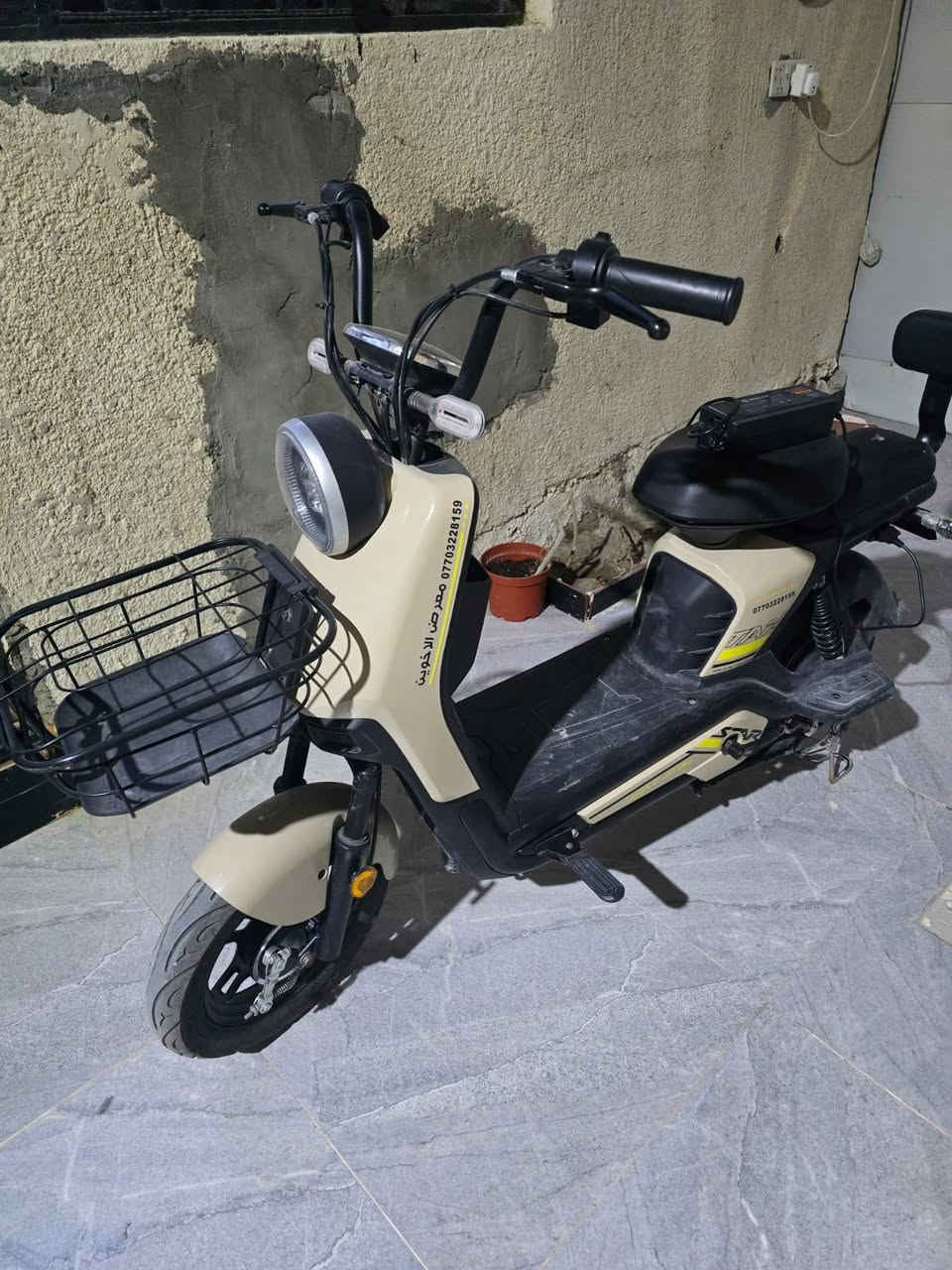 بيع مستعجل دراجه شحن نضافه 95٪صالهه شهر من مشتريهه اخت الجديده السعر 400وبيهه مجال العنوان منطقة البهادريه تصال او وتساب ‏‪***********
