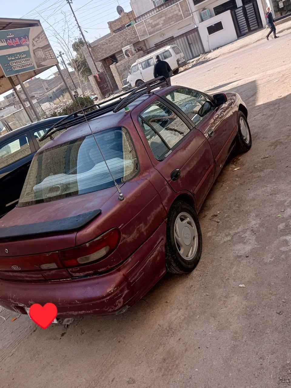 السلام عليكم للبيع كيا سيفيا 1996 رقم بغداد دولي بأسمي كير اوتماتيك مكينه مفتوح تبريد ويه السويج تخم تاير جديد صدر امامي خلفي كهربائيات كلها شغاله سياره بدون نقص السعر 35 العنوان بغداد البياع تقاطع درويش ***********
