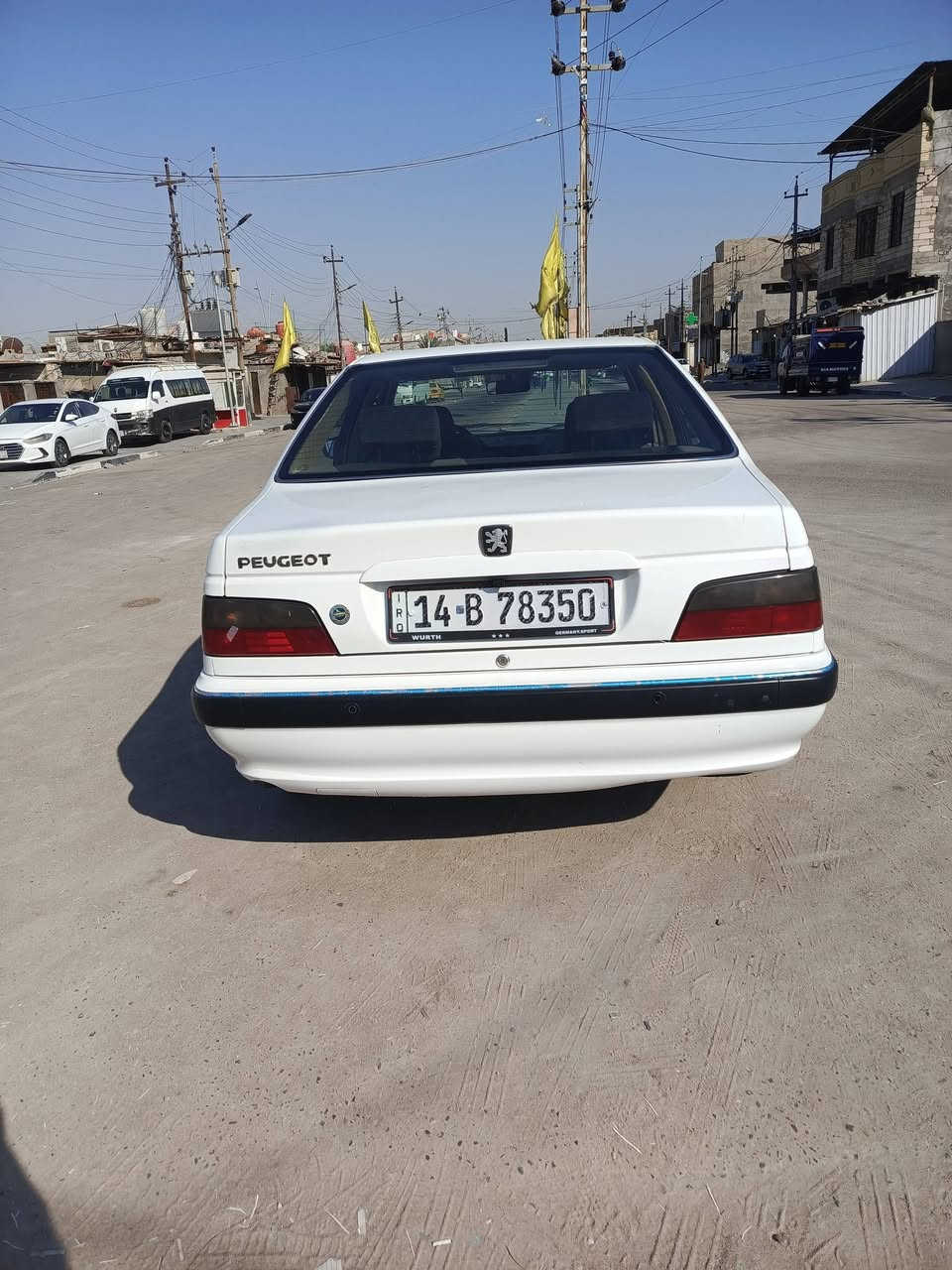 السلام عليكم بيجو بارس للبيع 2024 كفاله***********
