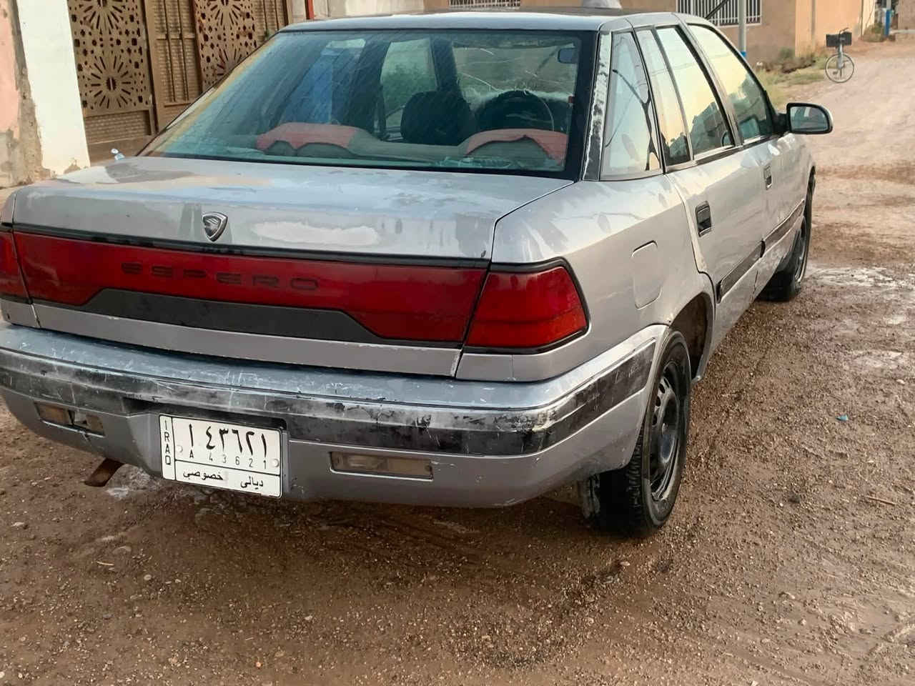 دايو اسبرو للبيع سيارة نضيفة خير من الله بلادية لا ضربة ولا تعمير موديل ١٩٩٥ محركهة١٦٠٠ لا تنقيص ولا تبخير الكير ولمحرك نضيفات الشواصي مابيهن خياس بلاديات سعرهة ٢٣ وبيهة مجال مكاني ديالى ناحية السلام ***********

