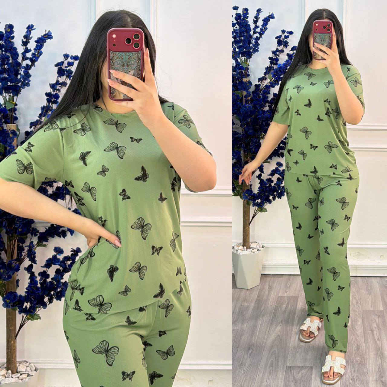 تراك نسائي بناتي أنيق جدآ 😍
أناقة وراحة بنفس الوقت ، تصميم ناعم بنقشة الفراشات يضيف لمسة أنثوية جذابة 🦋

🔹 نوع القماش: فانيلة قطن ليكرا مطاط مريح وخفيف على الجسم🔹
فصال مرتب وبجودة عالية عالفحص ✔️ 

القياسات M.L.XL.XXL.

🚘يوجد خدمة توصيل لجميع محافظات العراق


**إذا كنت صاحب هذا الإعلان وتريد حذفه لأي سبب، رجاءا أرسل رسالة إلى الدعم الفني**