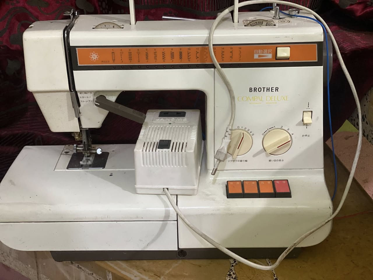 مكينه براذر للبيع 120 وبيها مجال شغاله ع فحص بعدها جديده بس يرادله تبديل دواسه  مكاني نجف حيره


**إذا كنت صاحب هذا الإعلان وتريد حذفه لأي سبب، رجاءا أرسل رسالة إلى الدعم الفني**