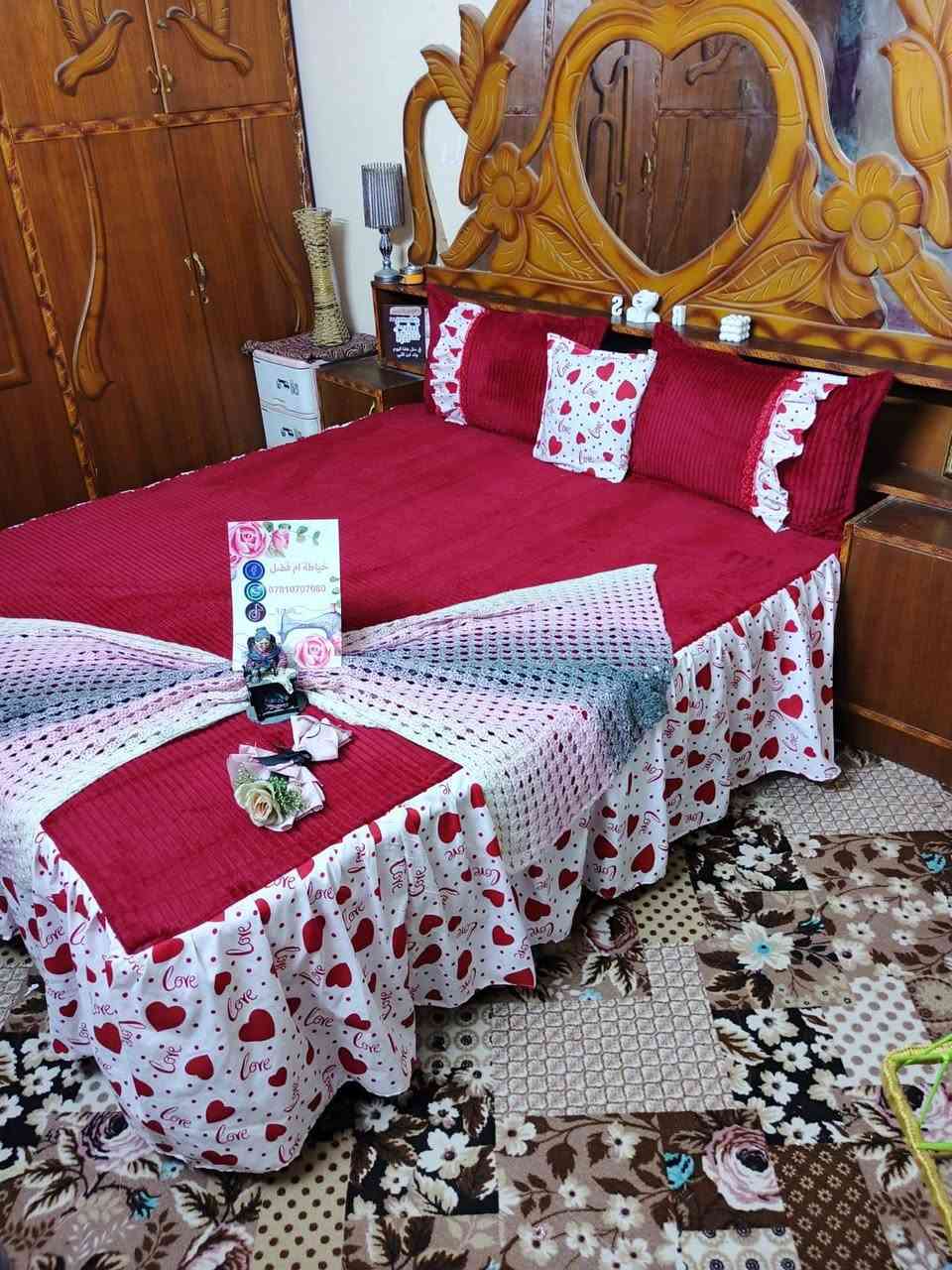 فرشه قماش خاولي 💯🪡🧵
حسب قياس والطلب قياس ١٨٠في٢٠٠ 🪡💯🧵
توصيل كربلاء وجميع المحافظات 🚖
اي استفسار ع واتساب ***********💸
