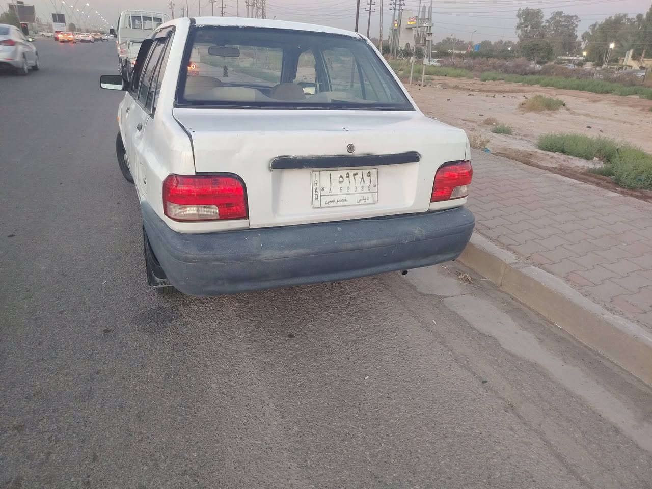 كيا برايد موديل 1992 سيارة بسمي سنوية لل28 رقم ديالى سيارة كهربائيات كاملة محركها حلو تايرات صدر  بحاله جيدة مكاني ديالى بعقوبة التحرير رقم الهاتف ***********
