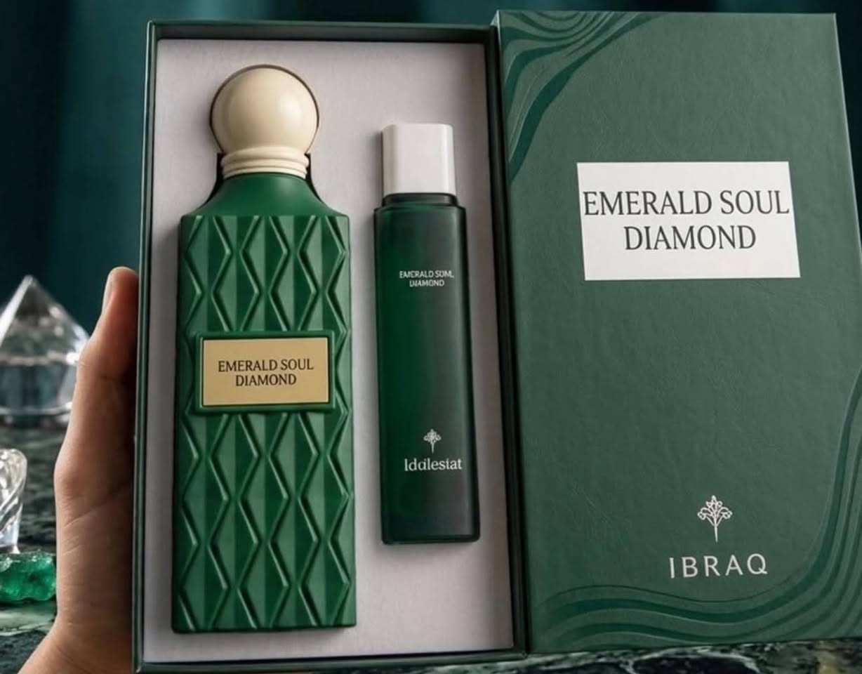 هذا مجموعة عطور "إيميرالد سول دايموند

من العلامة التجارية Emerald Soul Diamond( إبراهيم القرشي.

تتميز العبوة بوجود عطر بحجم 200 مل ورائحة عطرية تجمع بين الحمضيات، والمسك الأبيض والفانيليا.

يعتبر هذا العطر خيارًا منعشًا وفخمًا، ومناسبا للجنسين للرجال والنساء).


**إذا كنت صاحب هذا الإعلان وتريد حذفه لأي سبب، رجاءا أرسل رسالة إلى الدعم الفني**