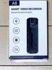 كامرة سرية • تعلق بالملابس • صوت وصورة