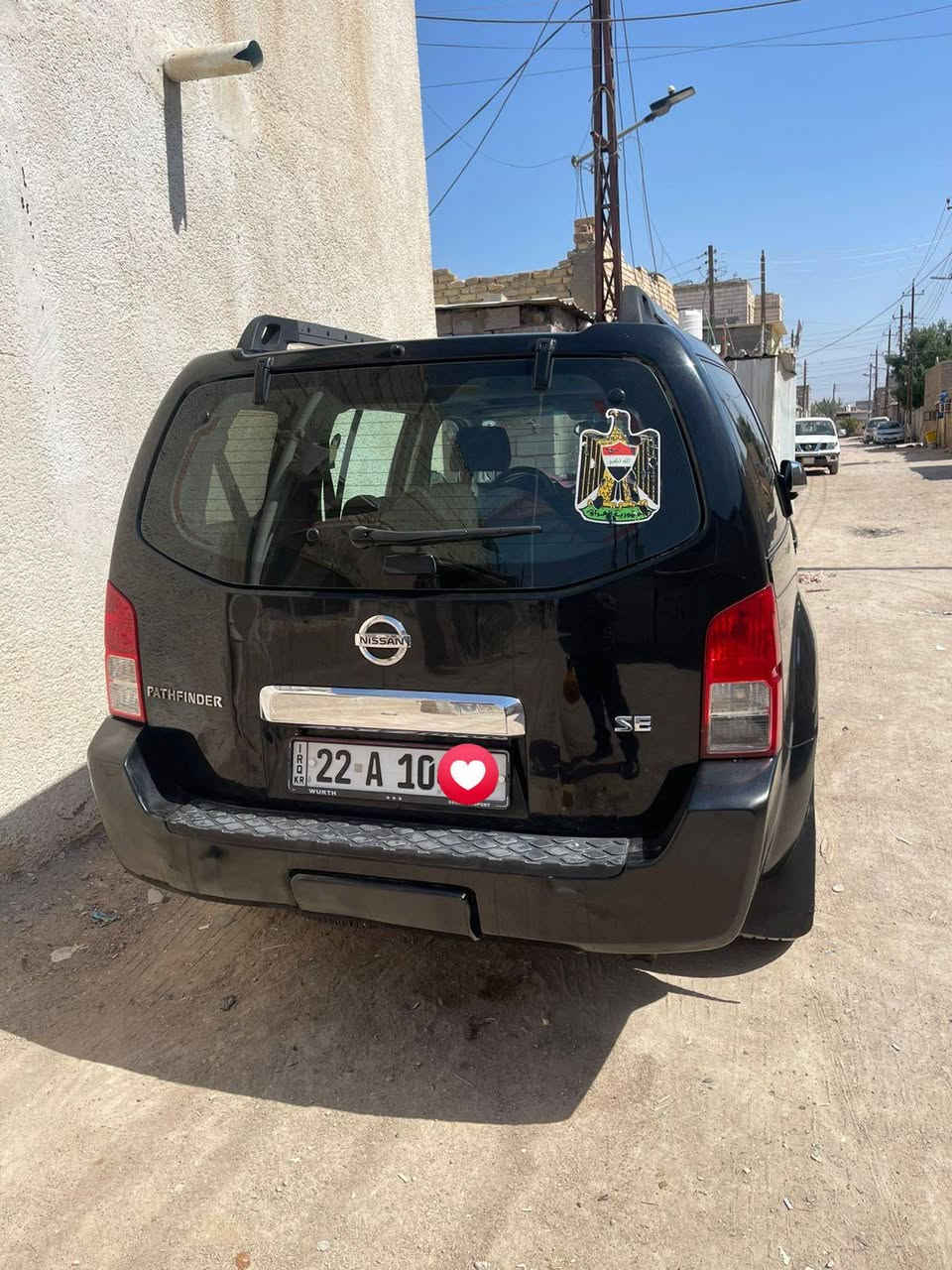 نيسان بافندر مديل ٢٠٠٦سياره نضيفه وحلوه محرك كير تبريد كفاله بدي نضيف بي طخات خفيفه وبارد بسيط بجاملغ الامامي رقم اربيل تريد وكاله تريد تحويل السعر ٩٥وبيها مجال للشراي مكاني ابو الخصيب رقم ***********
