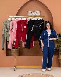 تراك رياضي • ثلاث قطع • قطن ليكرا