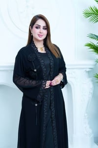 بشت اماراتي • جرجيت • تطريز يدوي