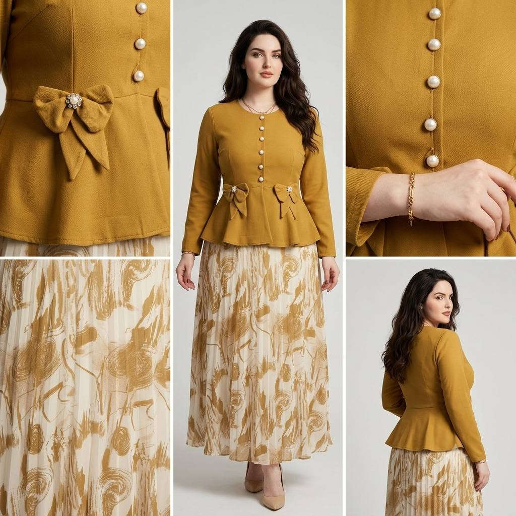📢 البيع جملة فقط (Wholesale Only) 📦✨
​أناقة الطقم بقطعة واحدة.. "فستان البيبلوم" اللي يضيف فخامة لمحلك! 👗💎
​لأن الزبونة دائماً تبحث عن الموديل المحتشم والمرتب بدون ما تتعب بالتنسيق.. وفرنا لكم في أصالة البيت العراقي أحدث كولكشن فساتين بتصميم الطقم. القطعة الراقية اللي تلفت الأنظار وتعتبر الخيار الأول للموظفات وللمناسبات!
​✨ ليش هذا الفستان راح يكون نجم مبيعاتك؟
​🎀 تصميم ذكي ومميز: فستان بقطعة واحدة مصمم ليبدو كطقم (سترة بخصر كلوش مع تفاصيل فيونكات وأزرار، وتنورة مشجرة)، ليعطي ترتيباً استثنائياً للجسم.
​🧵 خامات متناسقة ومريحة: دمج احترافي بين القماش السادة المرتب للجزء العلوي، والقماش الانسيابي المشجر للجزء السفلي.
​🎨 ألوان ملكية راقية: متوفر بألوان الموسم الدافئة (الوردي المترب، الخردلي، والأخضر الزيتي) التي تناسب كل الأذواق.
​💰 بضاعة سريعة النفاذ: موديل يجمع بين الحشمة والأناقة، يضمن لك حركة بيع سريعة وأرباحاً ممتازة.
​🔥 الموديلات الراقية تخلص بسرعة.. تميز عن منافسيك واحجز طلبيتك هسه! 👇
​📲 قسم المبيعات المباشرة (WhatsApp):
​🔴 أبو ريماس: https://wa.me/9647901151252
🔴 أبو هاجر: https://wa.me/9647736501999
🔴 الإدارة: https://wa.me/9647702655858
​🌐 لتصفح الكتالوج والألوان الحصرية:
​💬 قناة الواتساب: https://whatsapp.com/channel/0029VaDPaAlLtOj6uH7qwb2i
✈️ تيليجرام: https://t.me/IraqiHousechannel1
📘 فيسبوك: https://www.facebook.com/iraqihousecenter
🎵 تيك توك: https://www.tiktok.com/@iraqihousecenter
​📍 موقع التجهيز المباشر:
​(الرابط المباشر للخريطة):
🔘 [ 👆 اضغط هنا لفتح الخارطة والوصول إلينا ] 📍
https://www.google.com/maps/search/?api=1&query=33.3382995,44.3924220
​بغداد / الشورجة / شارع السموؤل - قرب خان مرجان.
​أصالة البيت العراقي.. بضاعتك الرابحة، وشريكك في النجاح.


**إذا كنت صاحب هذا الإعلان وتريد حذفه لأي سبب، رجاءا أرسل رسالة إلى الدعم الفني**