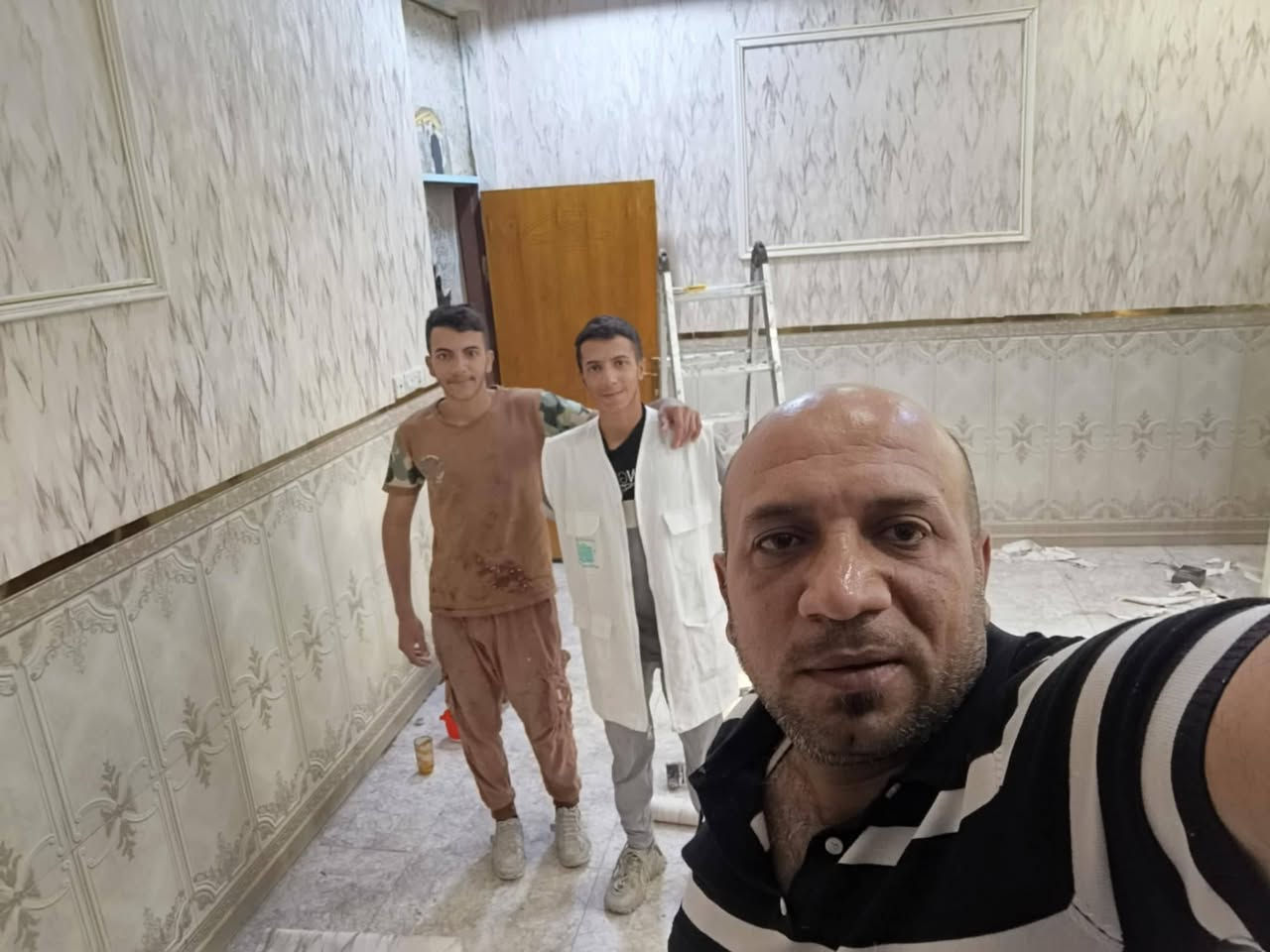 السلام عليكم
اعمالي ورق جدران 
نقش بارز
سعر متر مربع كرسته وعمل 6الاف
نسبه جلد عاليه
مانع ال حشرات و بكتيريا
ظمآن 5سنوات 
قابل الغسل 
اي استفسار اتصل وتدلل علينا يوجد واتساب 

***********
