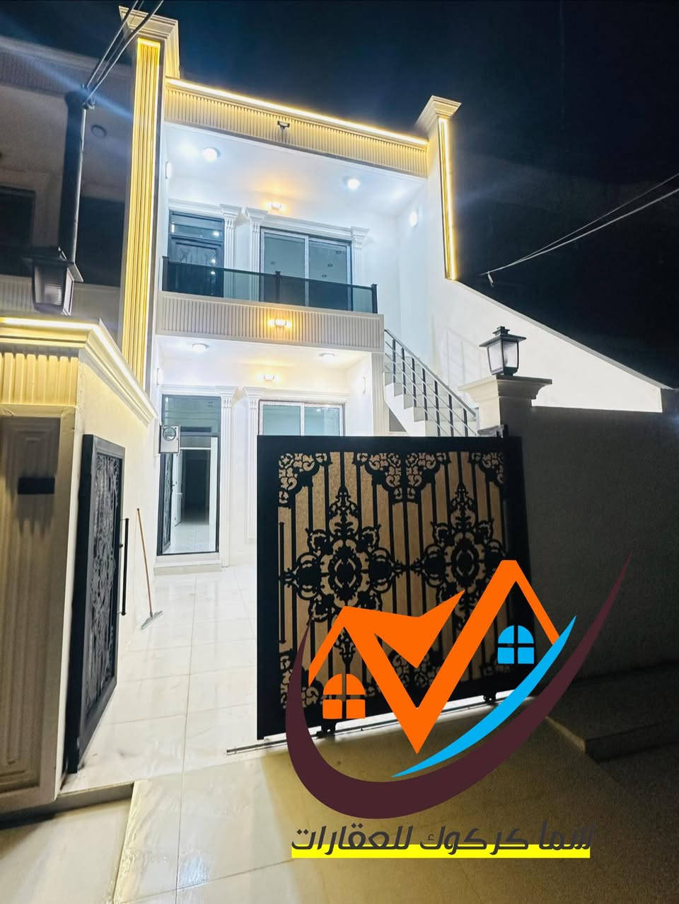 🔥 دار طابو صرف  المساحة 100متر طابق ونص بناء 2026 الموقع /حي العسكري قرب صيدلية كردستان #السعر105مليون للتواصل اتصل بنا *********** ☎️
