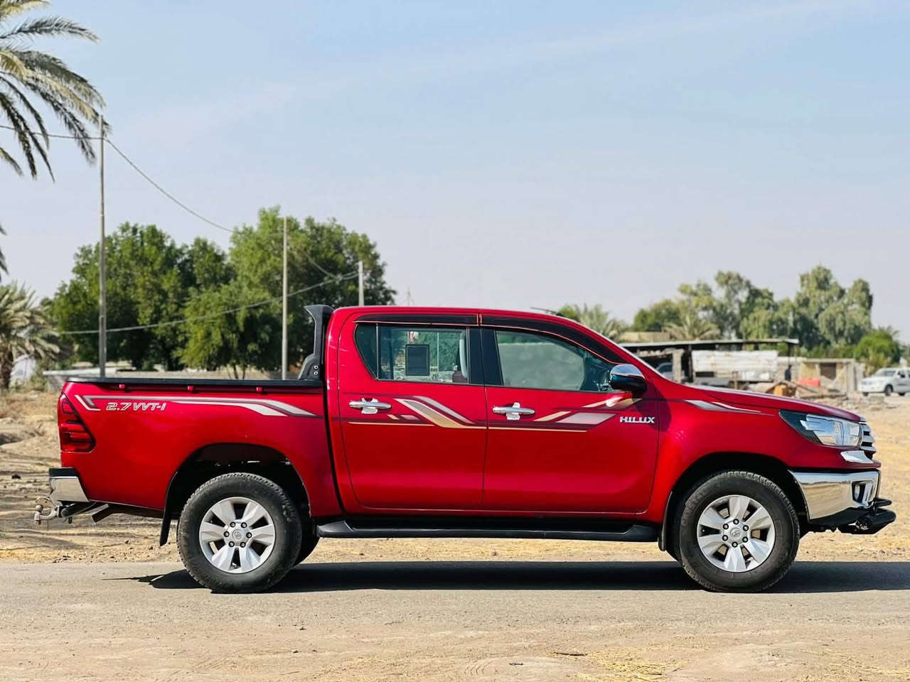 السلام عليكم
تيوتيا هايلوكس موديل 2019 رقم بغداد 

ماشيه 164 الف مواصفات الساز كامل تبريد قطعتين تبريد كشنات سياره نظيفه جداً مستلمها من الشركه وجانيها المو شراي لا يتعبني للأستفسار

***********
