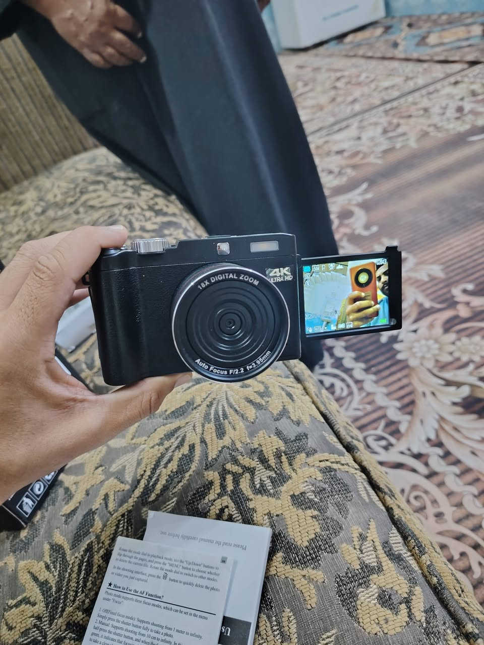 4k camera غنيه عن التعريف
سعر 60 وبيها مجال مع توصيل مجاني


**إذا كنت صاحب هذا الإعلان وتريد حذفه لأي سبب، رجاءا أرسل رسالة إلى الدعم الفني**
