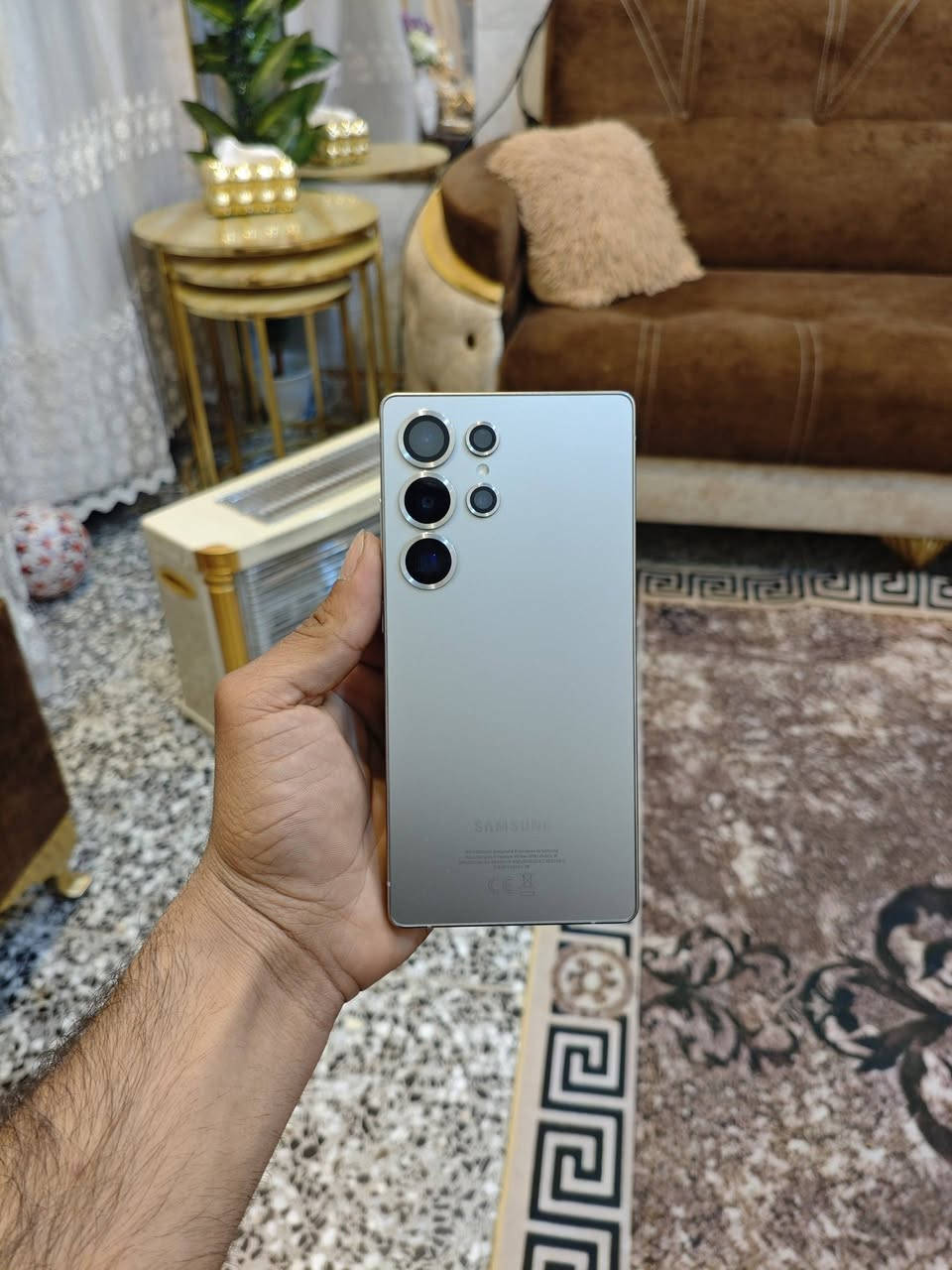 S25 Ultra للبيع
لو تيتانيوم المميز ضمان عين الفهد ويا ٣ كفرات 
الكفر النيلي وكاله سامسونك من عين الفهد اصلي
السعر 1150 وبي مجال انشاء الله 
مكاني بغداد الزعفرانيه 
رقمي            ***********
