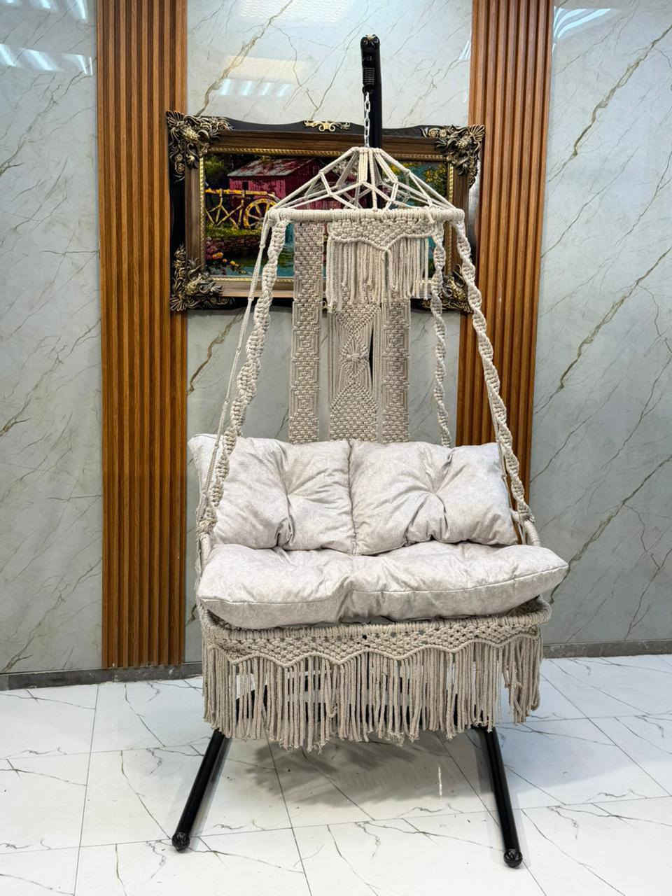 #مرجوحة_عش_متنوعة

توصيل داخل بغداد  5 اطراف 10 
جميع  المحافظات 25 الف 🚚🚛

موديل #ايراني 
بدون شد 🚫


**إذا كنت صاحب هذا الإعلان وتريد حذفه لأي سبب، رجاءا أرسل رسالة إلى الدعم الفني**