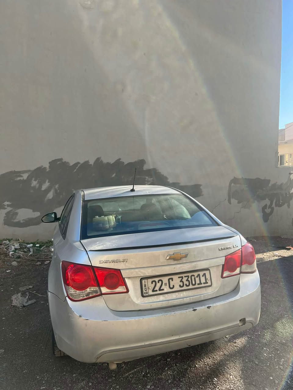 شۆفلیەت کروز 
مەکینە ئۆپترای بیلادی.
مۆدیل2012 
چەمەلاخی پشتەوە لای سەکن  ناوەوەی گرتەوە. دوو  بست بۆنیت سبوخ هەیە. پیشی کپسە. هیجی نییە.  
گیر و مەکینە و بەناو کردن. خرامە بەشەرت 
سەنەوی تا ٢٠٢٧بەسەر ناچی بەناوی خۆمانەو سەیارەی ماڵێیە سحریشی ٧٠گەلاو مەجالی برایانە 
رەقەم مۆبایل 
*********** أربيل, العراق
