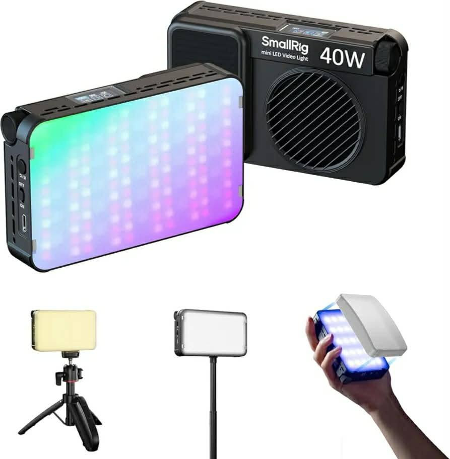 ضائة ماركة سمولرك rgb جديد غير مستخدم
بقوة 40w شحن


**إذا كنت صاحب هذا الإعلان وتريد حذفه لأي سبب، رجاءا أرسل رسالة إلى الدعم الفني**