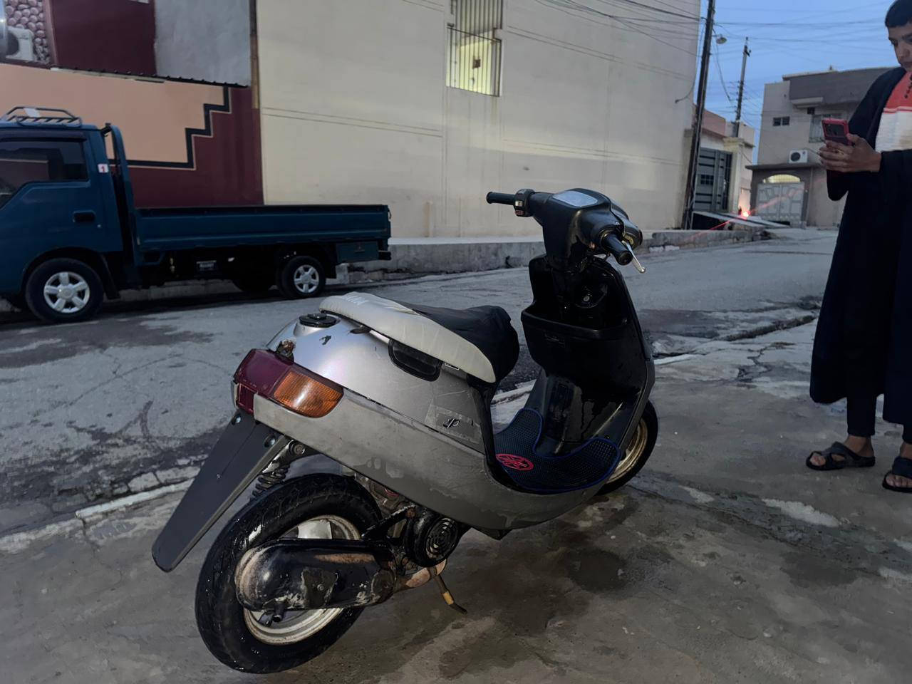 اسلام عليكم ماطور بوتين للبيع
شرط مامفتوح المحرك  معدل فول باتري جديد 
وارمنية بس اليتات يعوزهن ربط 
السعر  250 بي مجال 
الاستفسار  ***********  آسيا 
مكان الموصل الأيمن حي العامل قرب دورة الرسالة 
سيباية مابي
