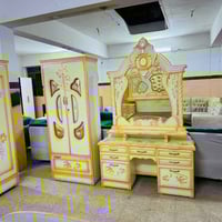 غرفة نوم مستعمل للبيع خشب عراقي صبغ حراري غرفة حيل نظيفة صاج خمسة ملم ...