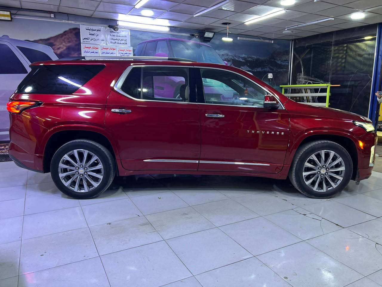 .                  جمعة مباركة 

شوفرليت ترافرس بريمير 2023

بدون صبغ بدون تبديل 

السعر ٢٩٥

للأستفسار  ***********
