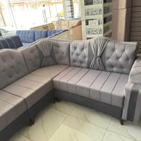 ديوان ٤ قطع • بلوك اسود • اسفنج ١٠سم