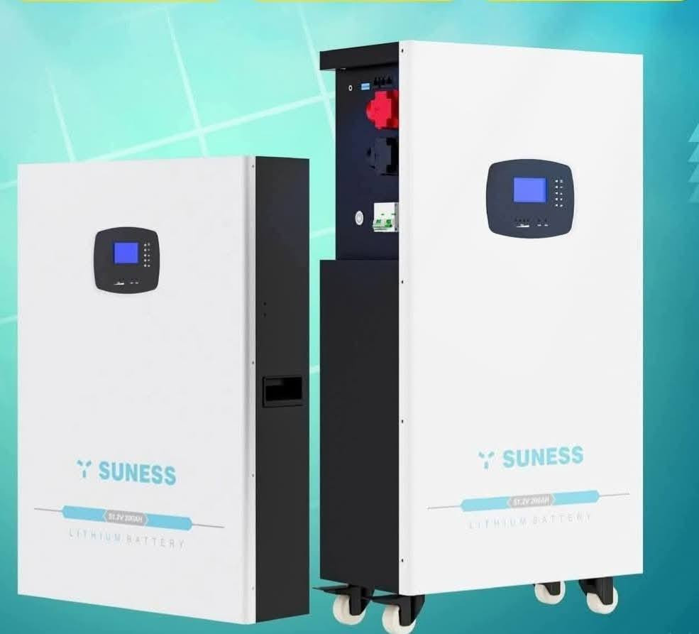 تتوفر لدينا بطاريات ليثيوم اخر اصدار من الشركة محدثة من اجود انواع البطاريات 
Suness 15.36kw 48volt 

الكترونيات بابل حلة شارع ٤٠ مهندس ابو اشرف ***********وتساب
