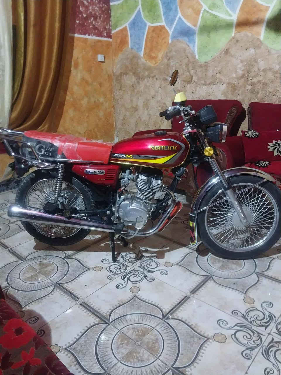 سلام عليكم دراجه تايكر سيفان أربعه كير  للبيع  واسط الاحرار... مديل 24اوراق اصوليه من المعرض جديد
 رقم ‏‪***********
