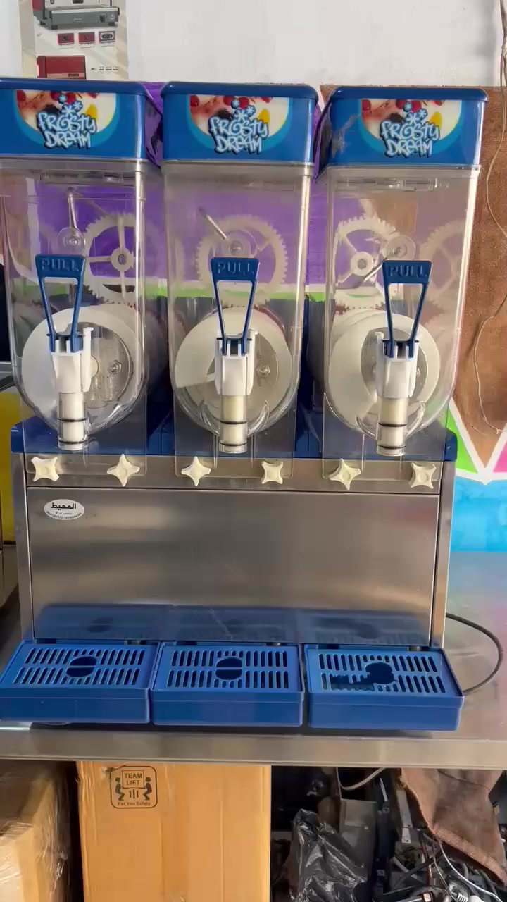 #الخارقة🤩 #التوب😎
مكنة سلاش ثلاثية SPM ايطالية 🇮🇹
#مستعملة_نظافة_ممتازة 👌🏻🔝
ماكينة فريسكو سلاش مستعمل


**إذا كنت صاحب هذا الإعلان وتريد حذفه لأي سبب، رجاءا أرسل رسالة إلى الدعم الفني**