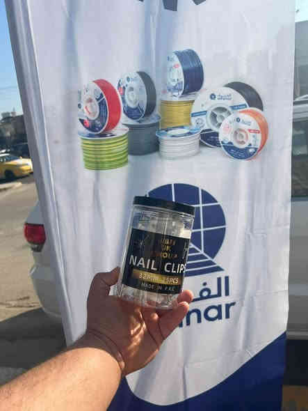 السلام عليكم 
وصول قفيص 25 ملم اصلي A&M UK GROUP

الكارتون 40 علبه 

25 ملم بسمار واحد 50 ق بالعلبة 2800 دينار  الكارتون 112 الف 

25 ملم دبل بسمار 40 ق بالعلبة 3200 دينار  الكارتون 128 الف 

توصيل محافظات توصيل بغداد 

***********
